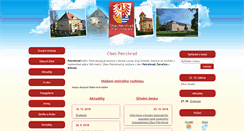 Desktop Screenshot of petrohrad-obec.cz